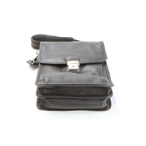 Hexagona sac cuir brun - en,
