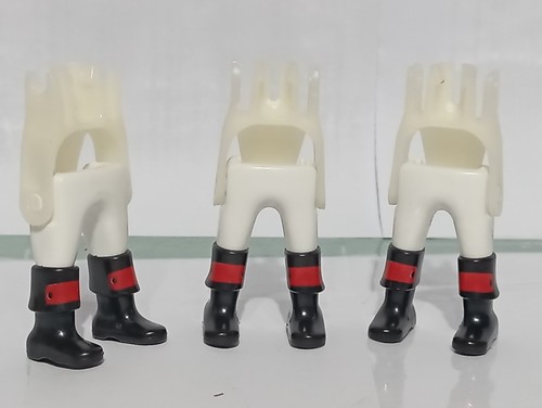 Playmobil jambes blanches - x3,