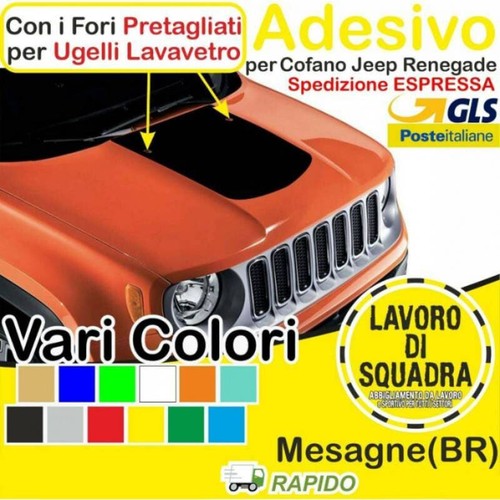 Adhésif coffre jeep renegade - adhésif,