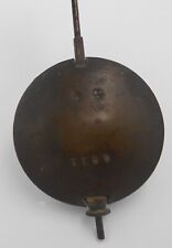 ANCIEN BALANCIER LENTILLE  3389  PENDULE HORLOGE FER  LAITON  DIAMETRE 5.40 CM