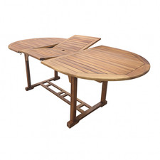Table de jardin extensible en