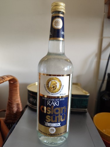 Bouteille raki lowenmilch - bouteille, de