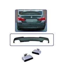 DIFFUSEUR ET 2 EMBOUT DE SORTIE DE POT LOOK 550D POUR BMW SERIE 5 F10 ET F11 535