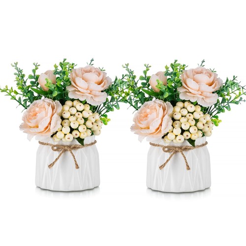 Rose fleur artificielle - rose,