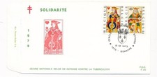 D81927 Belgium FDC P.410 Playing Cards Genappe