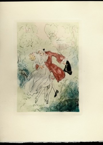 Louis icart eau forte - icart, eau-forte