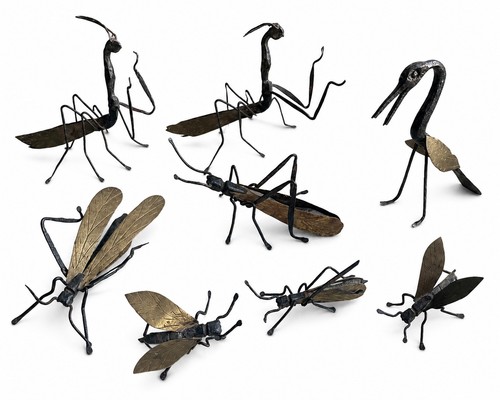 Rare série insectes - série, 8