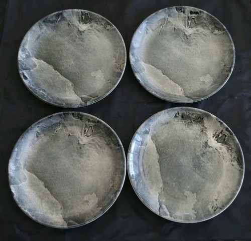Quatre assiettes dessert - assiettes, À