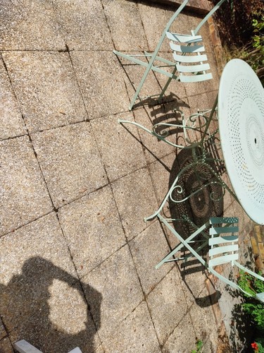 Salon jardin vintage - jardin, en