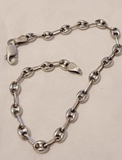 Bracelet En Argent 925 Grain De Café