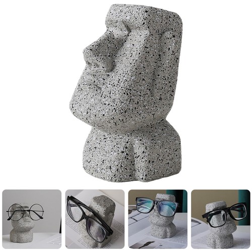 Moai statue lunettes - moai,