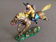 ELASTOLIN OUGEN WILD WEST RIDER PONY EXPRESS ref. 6990 7 CM Anc. Production