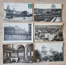 Lot of 6 Antique Postcards - 1910 1920s - Vintage Collection