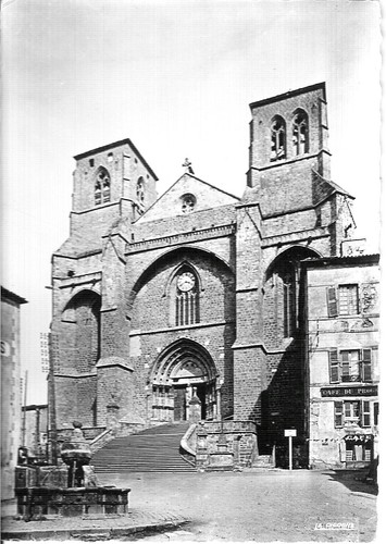 Carte postale chaise dieu - la, chaise-dieu