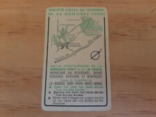 RARE uncontag wine domaine de la Romanée Conti wine label burgundy DRC