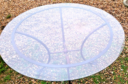 Table pietement fer - pietement, en
