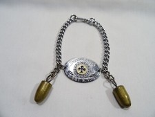 MILITARY BADGE PLATE BRACELET 35 R I DIVISION OF ACES MILITARIA ARMY MEDAL
