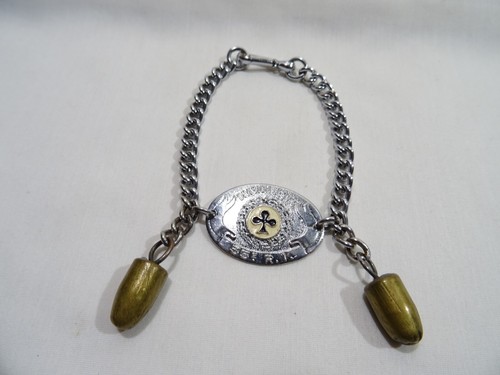 Bracelet plaque insigne - bracelet,