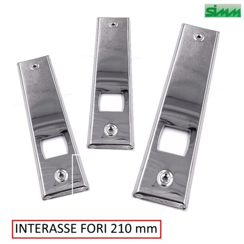Plaque inox pour - pour, enrouleurs
