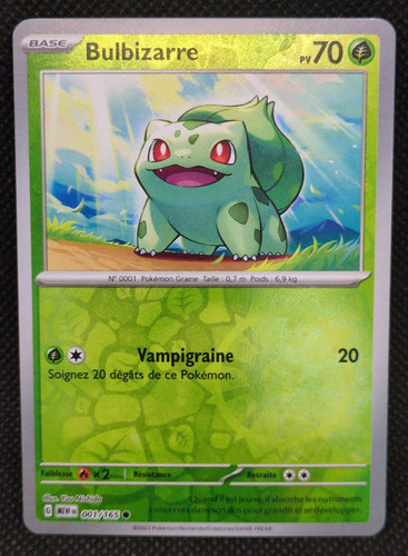 Carte pokemon bulbizarre - pokemon,