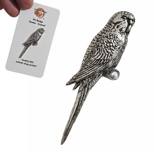 Broche oiseau perroquet - , en