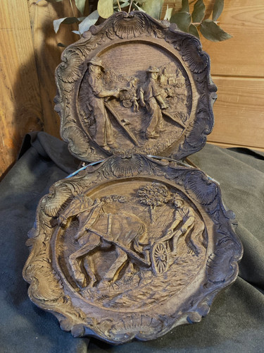Duo decorative wall - wall, plates