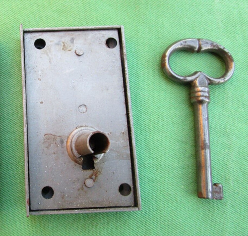 Serrure clef fer - , porte
