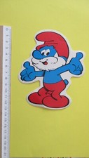 sticker vintage GRAND SCHTROUMPF PEYO (13,5 x 11,5 cm)