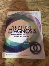 Nursing Diagnosis: Application to Clinical Practice - Carpenito-Moyet, Lynda...