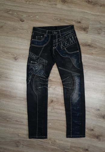 Jean denim gothique opium - jean,