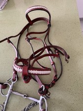 Bridon Cheval poney Cuir noir