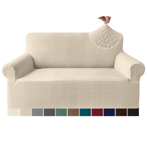Housse canapé jacquard en - canapé,