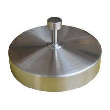  Presse de forme ronde en acier inoxydable 9.5cm viande bœuf gril burger presse