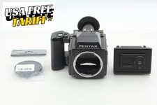 ⏯️Rare! [ MINT ] Pentax 645 Film Camera Body Dial Modified 120 Back From JAPAN