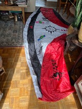 Cerf volant / Aile de traction 4 m X 1,40 m /Skymonkey / 2x 4 fils Très bon état