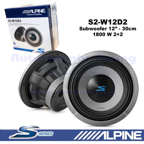 Subwoofer alpine w12d2 - subwoofer, s2-w12d2