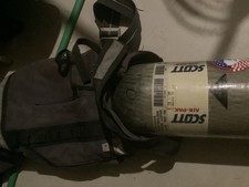 SCOTT RIT PAK 2, 4500 PSI 60 MINUTE CARBON TANK MADE 05-2009 W HOSES ACCESSORIES