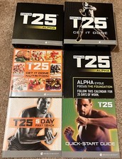 Focus T25 Get It Done DVD Set - Alpha + Beta Workout - 9 Disc Base Set Beachbody