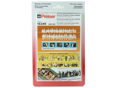 Preiser passagers assis - 36,