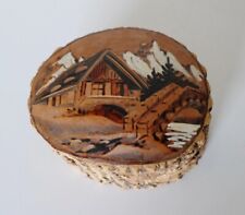 BOITE ANCIENNE FORET NOIRE CHALET MONTAGNE TBE