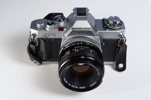 Boitier canon objectif - av-1, +