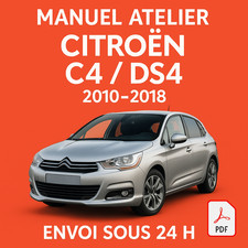 Manuel Atelier Citroën C4 DS4