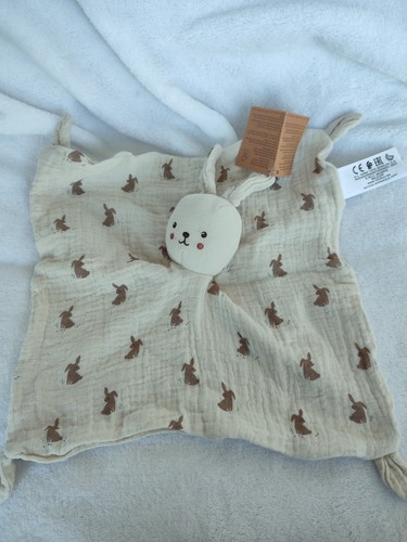 Doudou lapin écru - doudou,