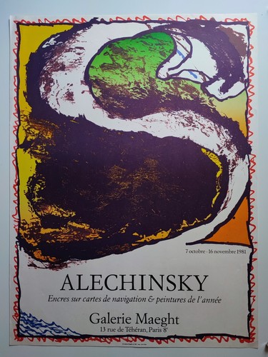 Alechinsky pierre poster - alechinsky,