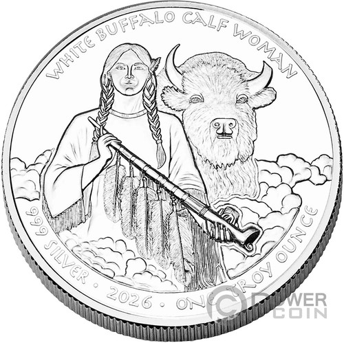 White buffalo calf woman - white,