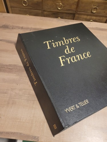 Album yvert tellier timbres - &,