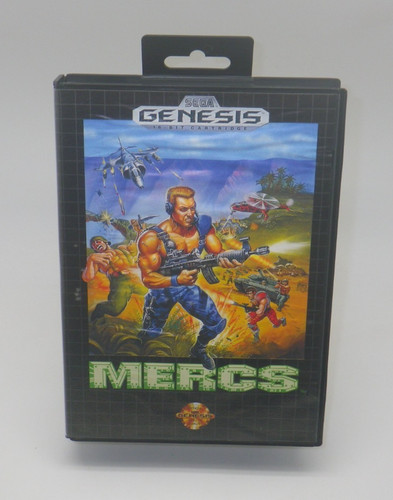 Mercs sega genesis megadrive - mercs,