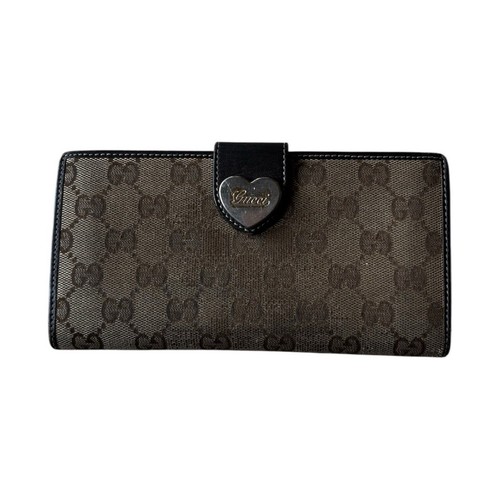Gucci portefeuille long - long, toile