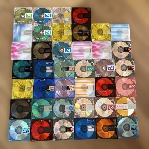 Blank disc mini disk lot - disk,