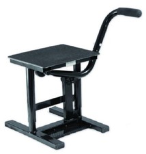 CROSS ENDURO OFFROAD MOTARD UNIVERSAL MOTORCYCLE LIFT STAND BLACK
